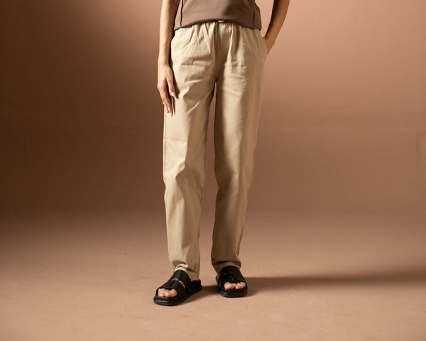 Relaxed fit pants